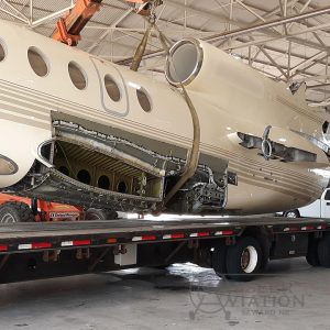 Falcon 900 aircraft transport and shipping
