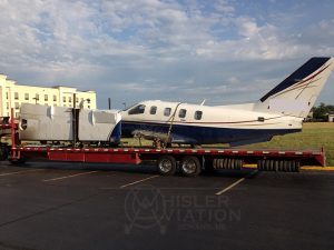 TBM-700 aircraft transport and shipping